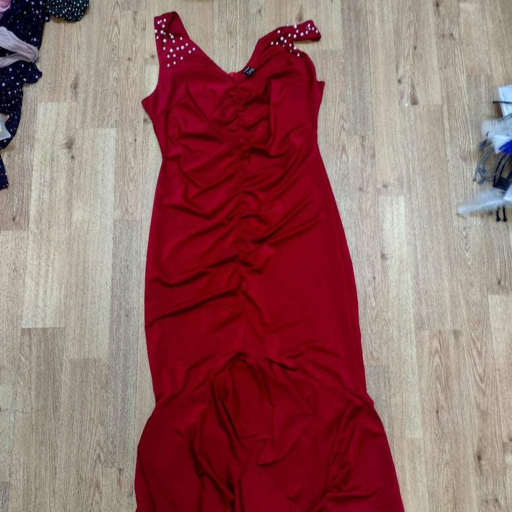 Red Mermaid Dress/Formal